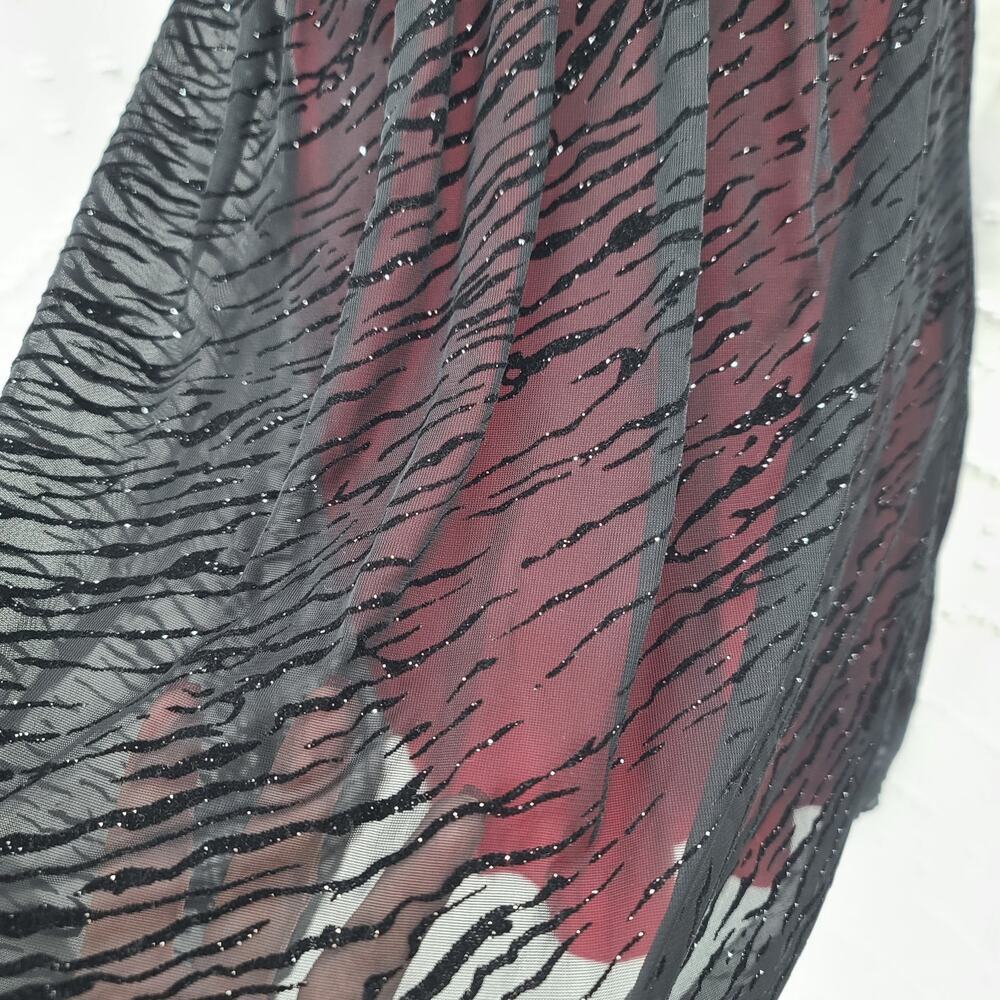 Ruby Rox Vintage Y2K Sparkling Fairy grunge dress SZ Small whimsigoth Party Red - Picture 4 of 12